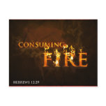 Consuming Fire - postcard