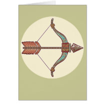 Contactor/Sagittarius symbol cards