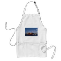Container ship, Antwerp port, Belgium Apron