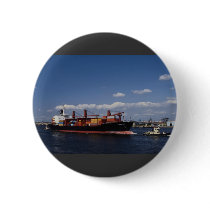 Container ship, Antwerp port, Belgium Pins