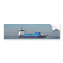 Container Ship Vantage Bumper Stickers