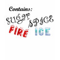 Contains Fire and Ice t-shirts by Kdigitalart Contains Fire and Ice t-shirts