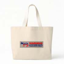 Contains nuts anti liberal bumper sticker bags