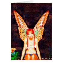 Contemplating Fairy cards by Tylerrobbins Contemplating Fairy cards