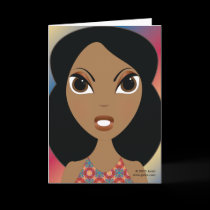 Contemplating Greeting Card cards
