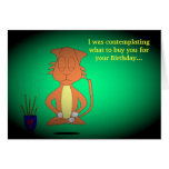 contemplating, I was contemplating what to buy ... Greeting Cards