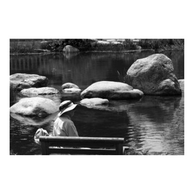 Contemplation, Big Springs Gardens Poster by daysrays