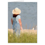 contemplation greeting card