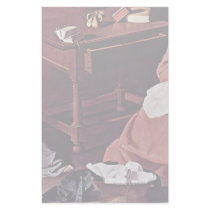 Contemplation Of The Infant Jesus On The Crown Personalized Stationery