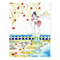 Contemplation Postcard postcards