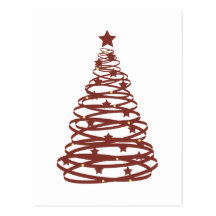 Contempo Christmas Tree Postcards