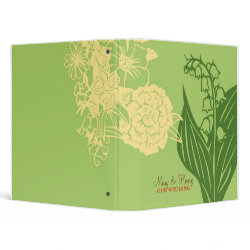 Contempo (Cucumber) Wedding Planner/Ring Binder binder