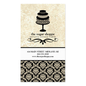 Contemporary Bakery Business Cards