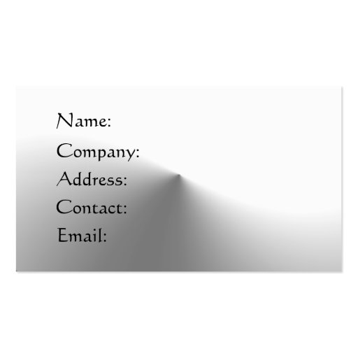 Contemporary Business Card Template