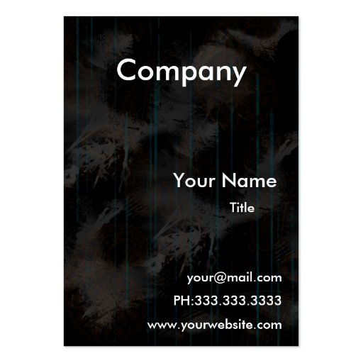Contemporary  Business Cards (front side)