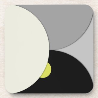 Contemporary Circles Coaster Set