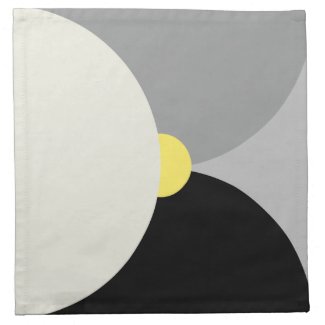 Contemporary Circles Napkin