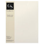 contemporary corporate letterhead