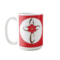 Contemporary Cross mugs by MissNNick Contemporary Cross mugs