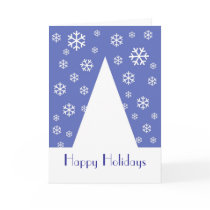 Contemporary Customizable Holiday Card