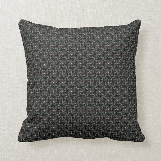 Contemporary Decorative Art Patterned Throw Pillow Zazzle