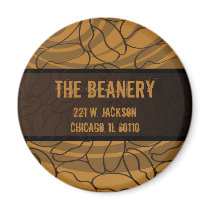 Contemporary, Fun & Colorful Coffee Bean magnets