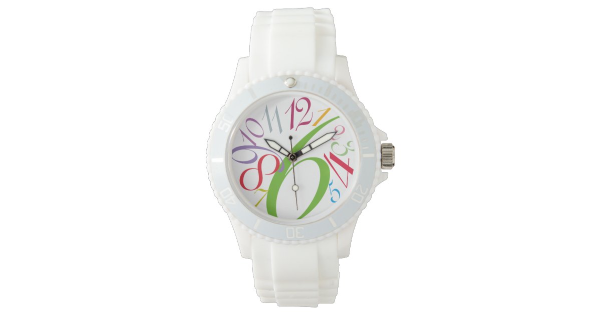 womens white sports watch