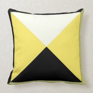 Contemporary Geometric Throw Pillow