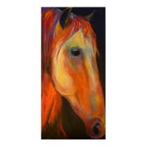 Contemporary Horse Poster posters