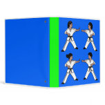 Contemporary Karate Kid African Amer Design Binder
