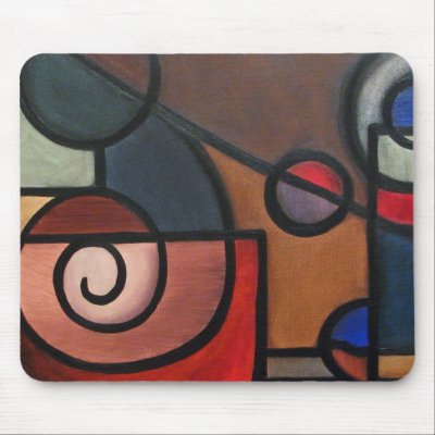 Contemporary Mousepad by karenbauguess