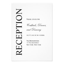 CONTEMPORARY Reception Cards