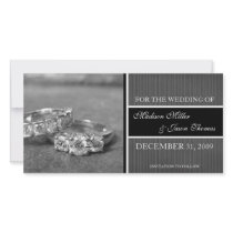 Contemporary Save the Date Announcement photo cards