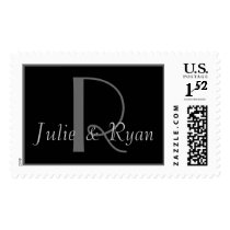 Contemporary Two Names and Initial R postage