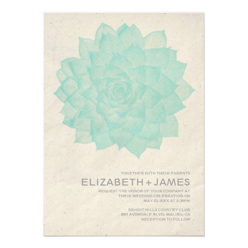 Contemporary Wedding Invitations