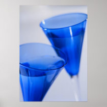 Contemporary Wine Glasses Poster Print posters