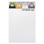 Content Cat Stationery
