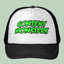 CONTENT MONSTERS AGGRESSION HAT hats