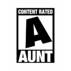 Content Rated Aunt Ladies Basic T-Shirt