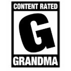 Content Rated Grandma Ladies Fitted Long Sleeve T-Shirt