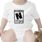Content Rated Niece Infant Onesie / Creeper