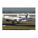Continental Airplane Sculpture Photo Cutout