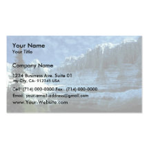 Continental Divide Business Card Template