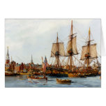 Continental Ship Alfred Greeting Card