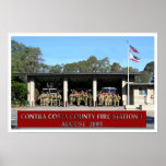 contra costa fire station 1 posters