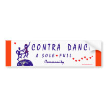Contra Dance Gifts bumper stickers