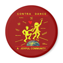 Contra Dance Gifts magnets by thatwhichisgood Contra Dance Gifts magnets