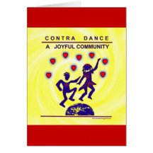 Contra Dance Joy Card