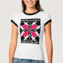 Contra Is Casual t-shirts