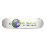 Contraband Skateboards-Earth Deck